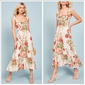 Reformation Nikita Midi Dress